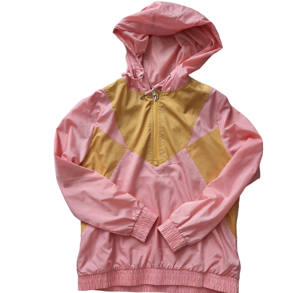 Cotton On Windbreaker Hoodie Half Zip, Small - Picture 1 of 6